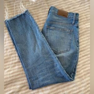 Madewell vintage perfect cropped jeans